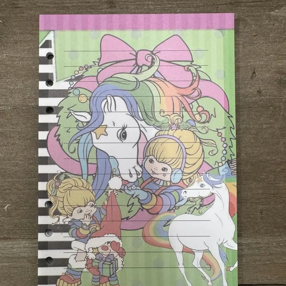 Rainbow Brite Size A5 Refill Stationery Paper (50 sheets)